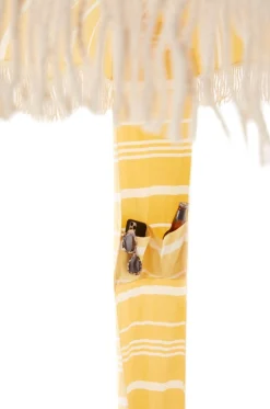 Business & Pleasure Co. The Premium Cabana - Vintage Yellow Stripe