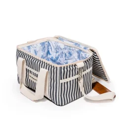 Business & Pleasure Co. The Premium Cooler Bag - Lauren'S Navy Stripe