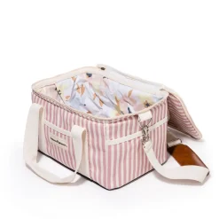 Business & Pleasure Co. The Premium Cooler Bag - Lauren'S Pink Stripe