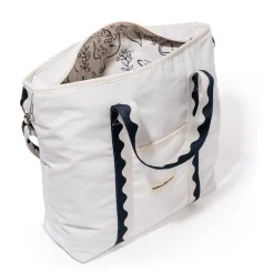 Business & Pleasure Co. The Premium Cooler Tote Bag - Rivie White