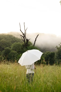 Business & Pleasure Co. The Rain Umbrella - Antique White