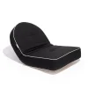 Business & Pleasure Co. The Reclining Pillow Lounger - Rivie Black