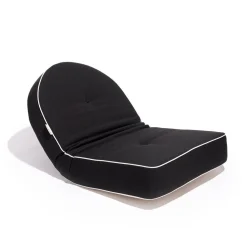 Business & Pleasure Co. The Reclining Pillow Lounger - Rivie Black