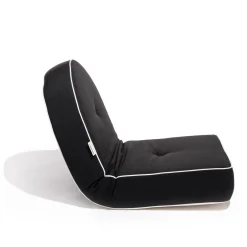 Business & Pleasure Co. The Reclining Pillow Lounger - Rivie Black