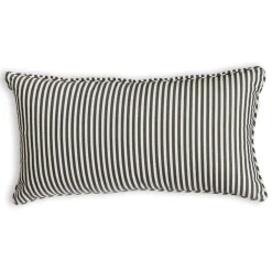 Business & Pleasure Co. The Rectangle Throw Pillow - Lauren'S Navy Stripe