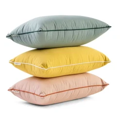 Business & Pleasure Co. The Rectangle Throw Pillow - Rivie Pink