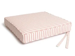 Business & Pleasure Co. The Seat Pillow - Lauren'S Pink Stripe