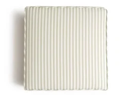 Business & Pleasure Co. The Seat Pillow - Lauren'S Sage Stripe