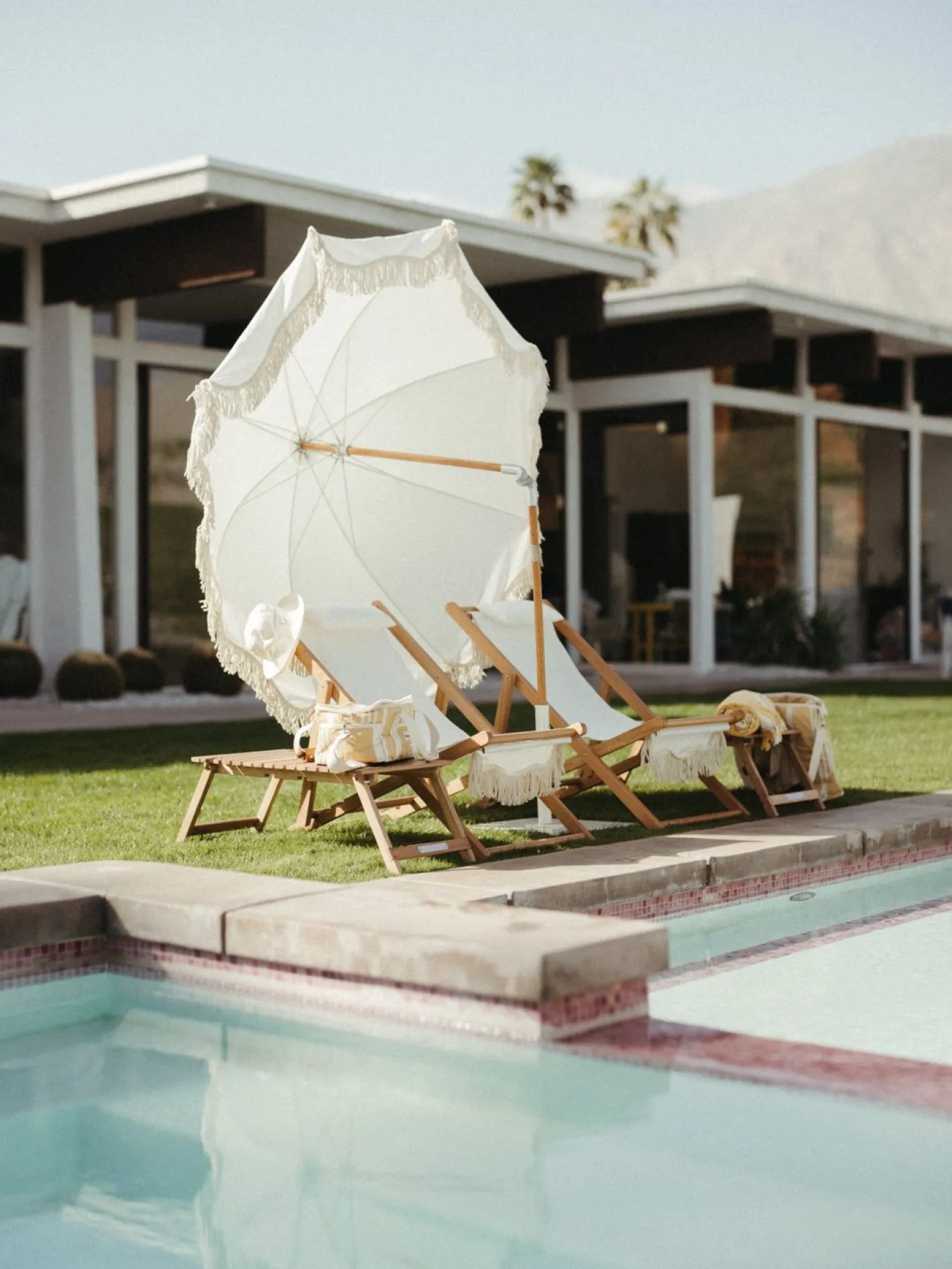 Business & Pleasure Co. The Sling Chair - Antique White