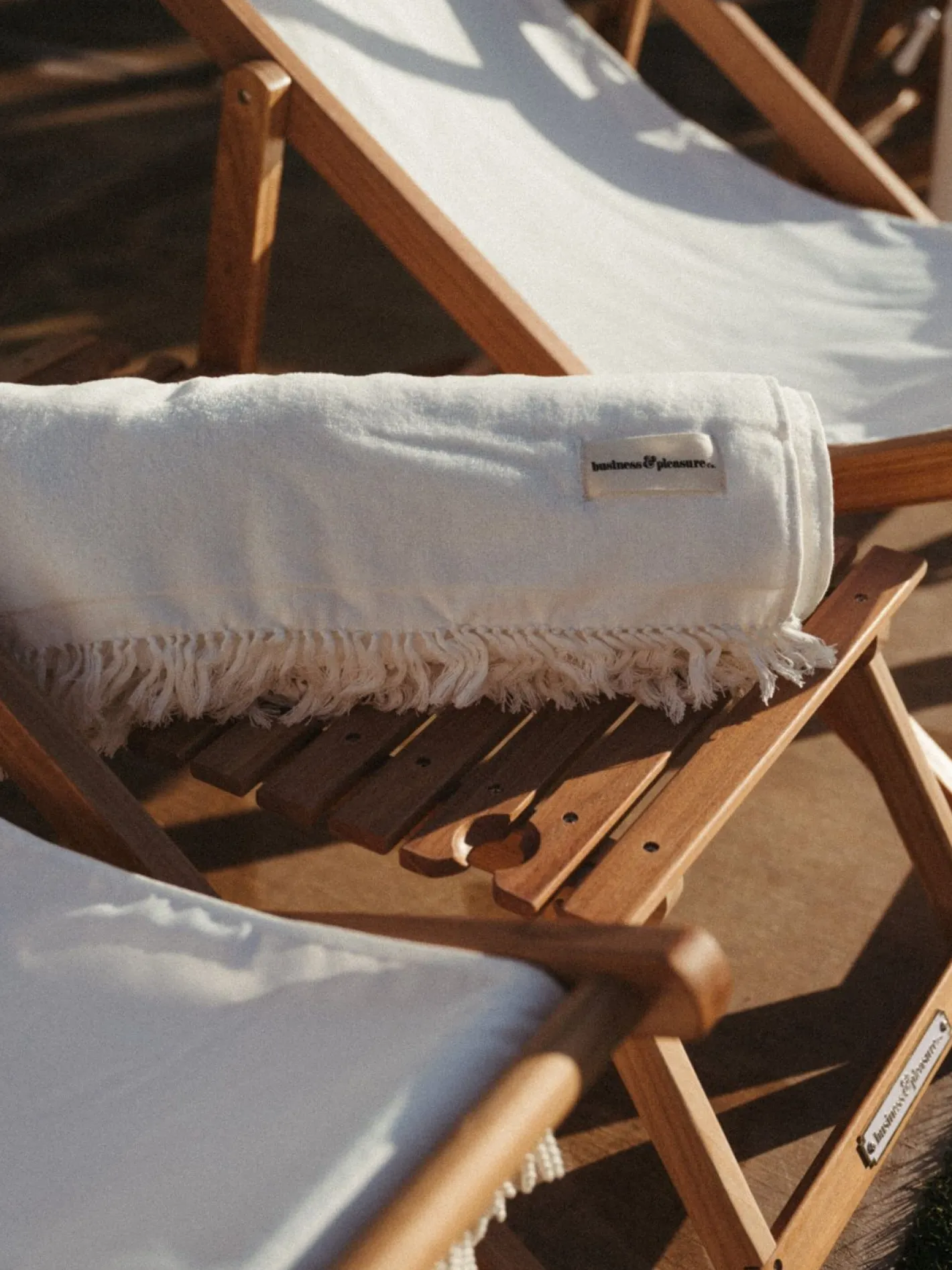 Business & Pleasure Co. The Sling Chair - Antique White