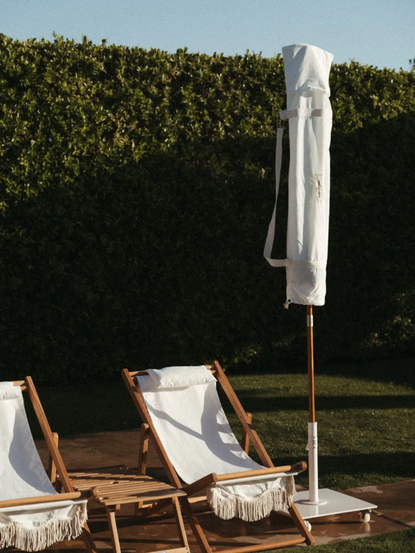 Business & Pleasure Co. The Sling Chair - Antique White