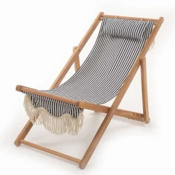 Business & Pleasure Co. The Sling Chair - Lauren'S Navy Stripe