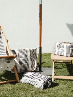 Business & Pleasure Co. The Sling Chair - Lauren'S Navy Stripe