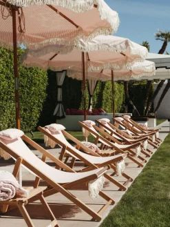 Business & Pleasure Co. The Sling Chair - Lauren'S Pink Stripe