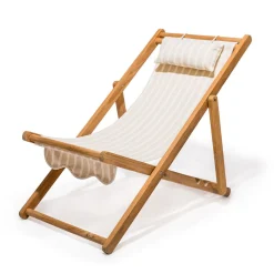Business & Pleasure Co. The Sling Chair - Monaco Natural Stripe