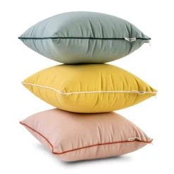 Business & Pleasure Co. The Small Square Throw Pillow - Rivie Mimosa