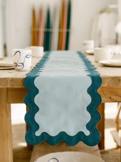 Business & Pleasure Co. The Table Runner - Rivie Green