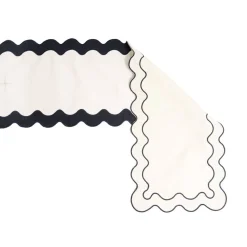 Business & Pleasure Co. The Table Runner - Rivie White