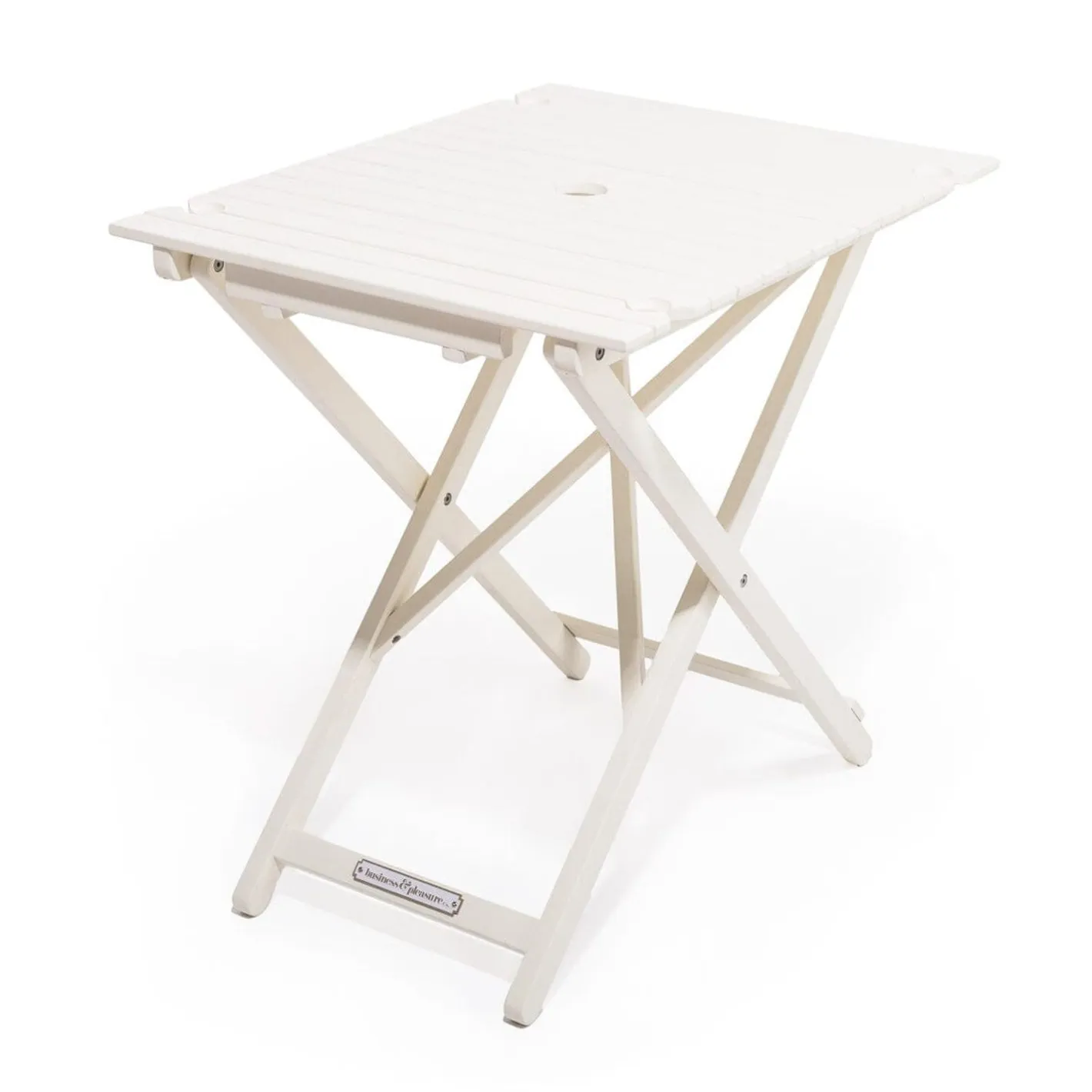 Business & Pleasure Co. The Tall Folding Table - Antique White