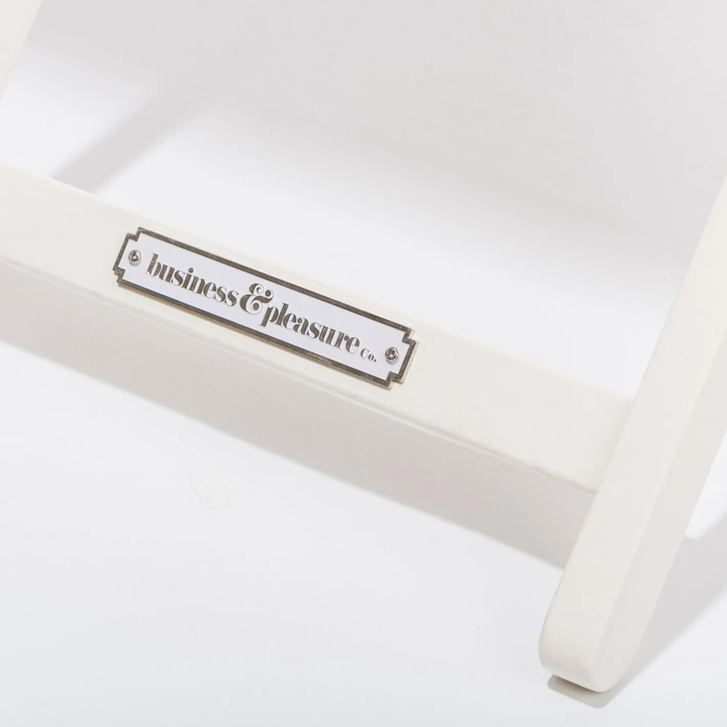 Business & Pleasure Co. The Tall Folding Table - Antique White
