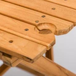Business & Pleasure Co. The Tall Folding Table - Teak