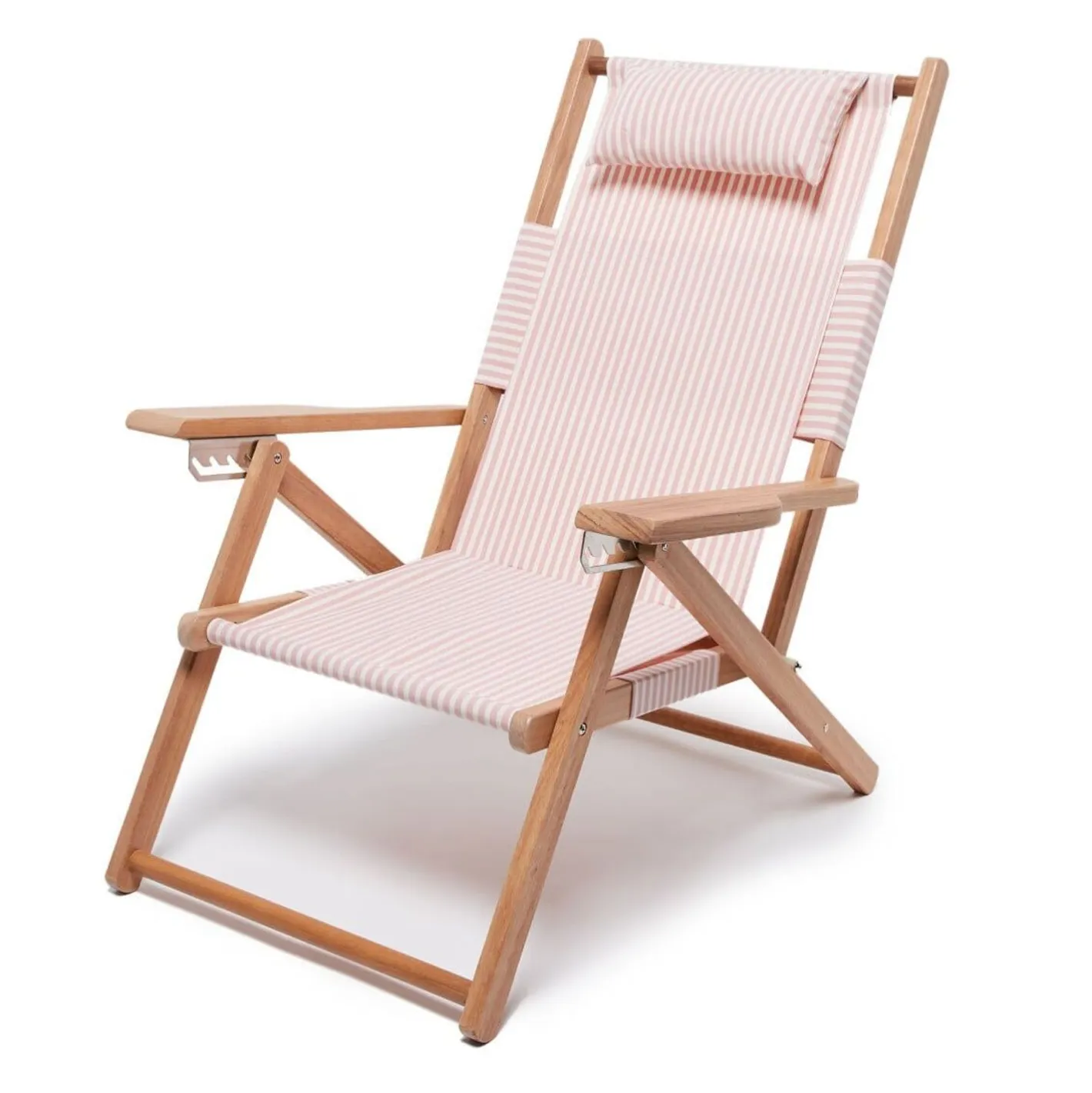 Business & Pleasure Co. The Tommy Chair - Lauren'S Pink Stripe
