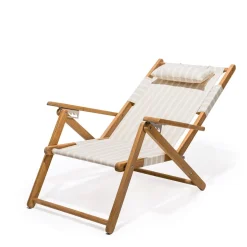 Business & Pleasure Co. The Tommy Chair - Monaco Natural Stripe