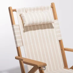 Business & Pleasure Co. The Tommy Chair - Monaco Natural Stripe