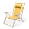 Business & Pleasure Co. The Tommy Chair - White - Rivie Mimosa