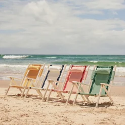 Business & Pleasure Co. The Tommy Chair - White - Rivie Mimosa