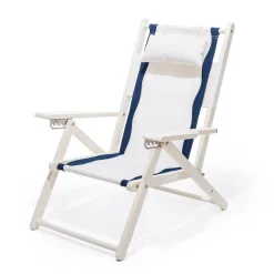 Business & Pleasure Co. The Tommy Chair - White - Rivie White