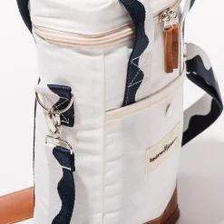 Business & Pleasure Co. The Wine Cooler Tote Bag - Rivie White