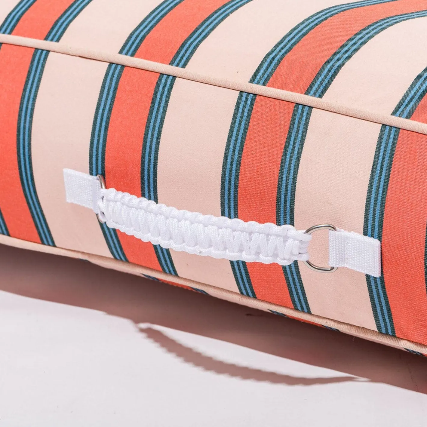 Business & Pleasure Co. The Xl Pool Lounger - Bistro Dusty Pink Stripe