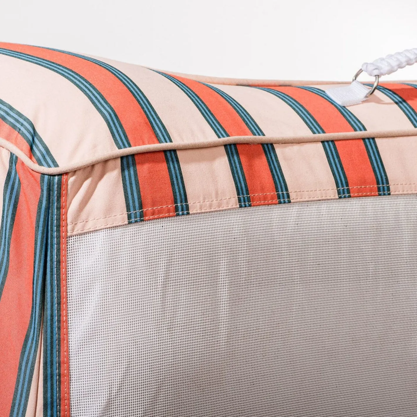Business & Pleasure Co. The Xl Pool Lounger - Bistro Dusty Pink Stripe