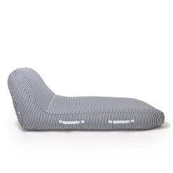Business & Pleasure Co. The Xl Pool Lounger - Laurens Navy Stripe