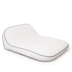 Business & Pleasure Co. The Xl Pool Lounger - Rivie White
